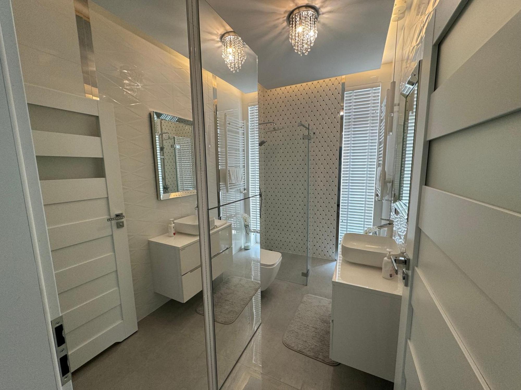 Apartament Glamour 10B- Premium Z Basenem Lukecin Exterior photo